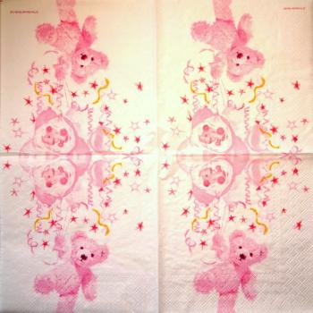 137 Teddy - 3-lagig (blau)